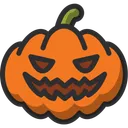 Free Pumpkin, Halloween, Spooky, Scary  Icon