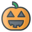 Free Pumpkin Lamp Halloween Icon