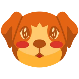 Free Puppy Eyes Emoji Icon