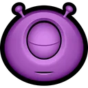 Free Purple Monster Alien Icon