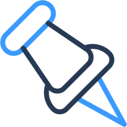 Free Push pin  Icon