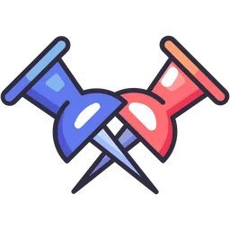 Free Push pins  Icon