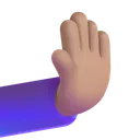 Free Pushing Hand Color Icon