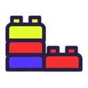 Free Puzzle Block Toy Brick Icon