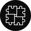 Free Puzzle Business Goal Icon