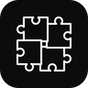 Free Puzzle Business Goal Icon