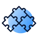 Free Puzzle Piece Seo Optimization Icon