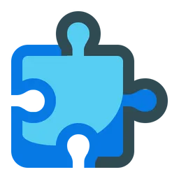 Free Puzzle Piece  Icon