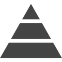 Free Pyramid Chart Icon