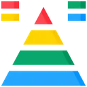 Free Pyramidendiagramm Symbol