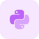 Free Python Technology Logo Social Media Logo Icon