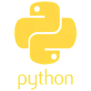 Free Python Plain Wordmark Icon