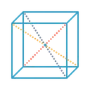 Free Quadrat Wissenschaft Wurfel Symbol