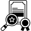 Free Qualification Research Credentials Expertise Icon