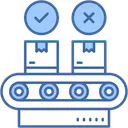 Free Quality Control Production Package Icon