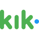 Free Kik Logotipo De Midia Social Logotipo Ícone