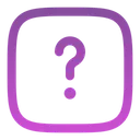 Free Question Square Icon