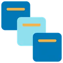 Free Queue Database Data Icon