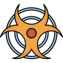 Free Toxico Quimico Riesgo Biologico Desintegracion Nuclear Icon
