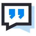 Free Customer Review Feedback Quote Icon