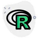 Free R Project Technology Logo Social Media Logo Icon