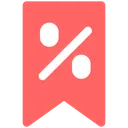 Free Rabattmarke  Symbol