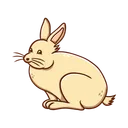 Free Rabbit Bunny Animal Icon
