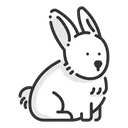 Free Rabbit Pet Animal Icon