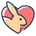 Free Rabbit Love  Icon