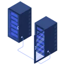 Free Rack Di Server Rack Server Icon