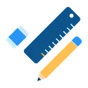 Free Radiergummi Lineal Bleistift  Symbol