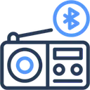 Free Radio Music And Multimedia Wifi Connection Icon