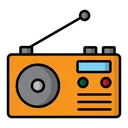 Free Radio Music Audio Icon