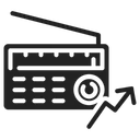 Free Radio Ads Communication Icon