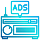 Free Radio Spot Ads Advertisment Icon