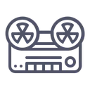 Free Radio Frequency Tape Icon