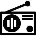 Free Radio Fm Antenna Icône
