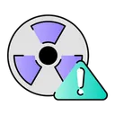 Free Radioactive Danger Radiation Icon