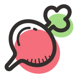 Free Radish  Icon