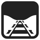 Free Track High Contrast Icon