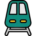 Free Travel Filled Railway Transport Icon