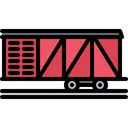 Free Railway Carriage Freight Carriage Freight Train Icon