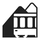 Free Railway High Contrast Icon