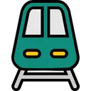 Free Travel Filled Railway Transport Icon