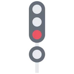 Free Railway Traffic Light  Icon