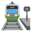 Free Railway Train Station Icon