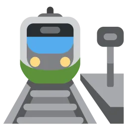 Free Railway Emoji Icon