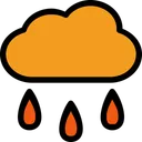 Free Rain Cloud Water Icon