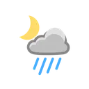 Free Rain Sun Weather Icon