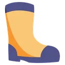 Free Flat Rain Boots Icon